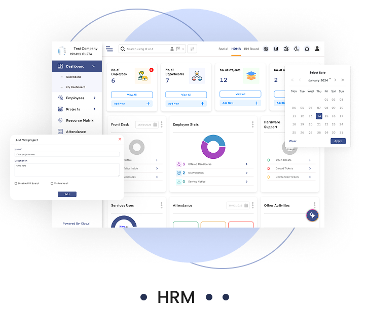 HRM Dashboard